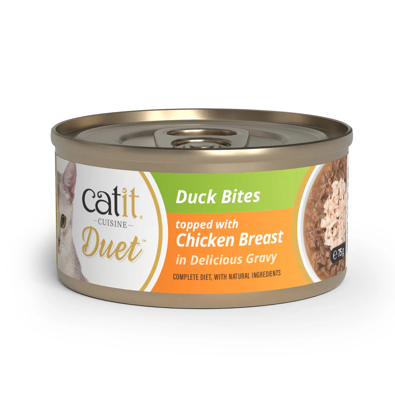 Catit Duet Duck with Chicken 75g