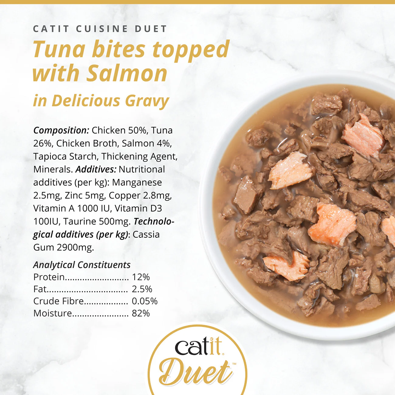 Catit Duet Tuna with Salmon 75g - Image 2
