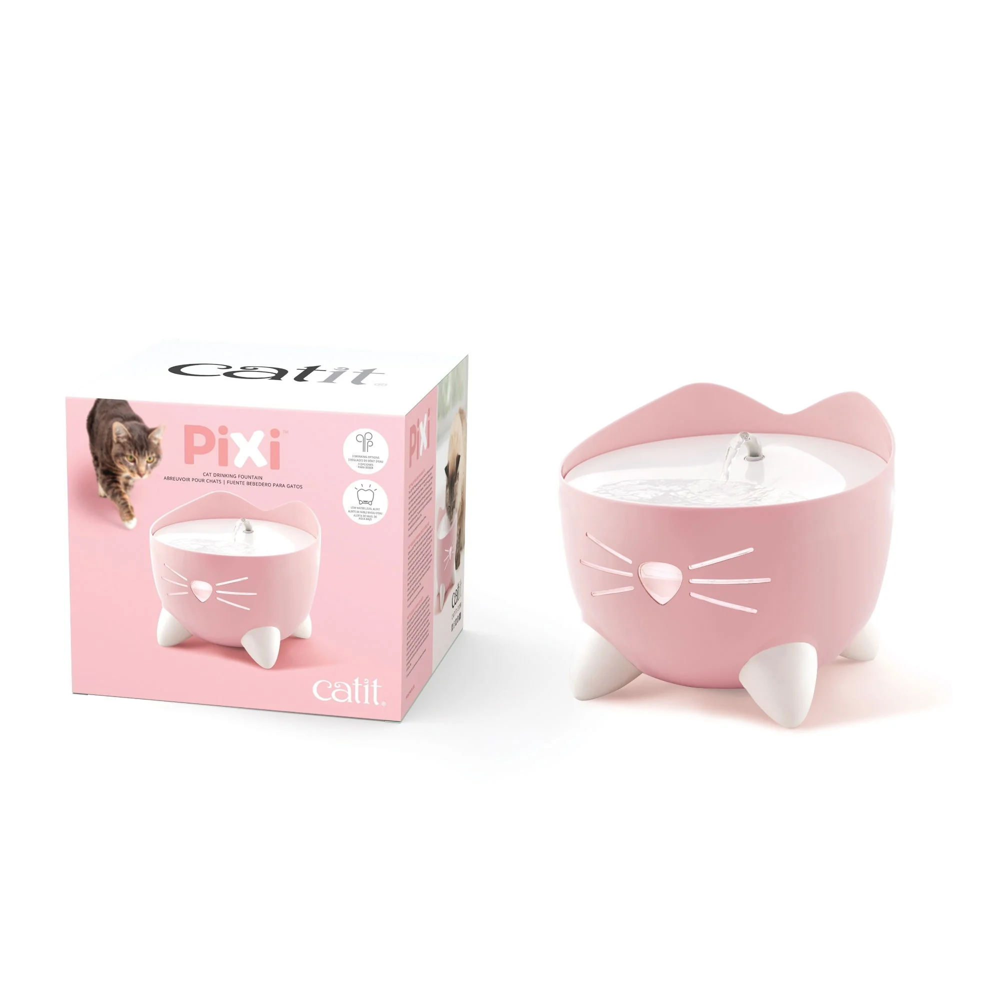 Catit Pixi Fountain Light Pink - Image 2