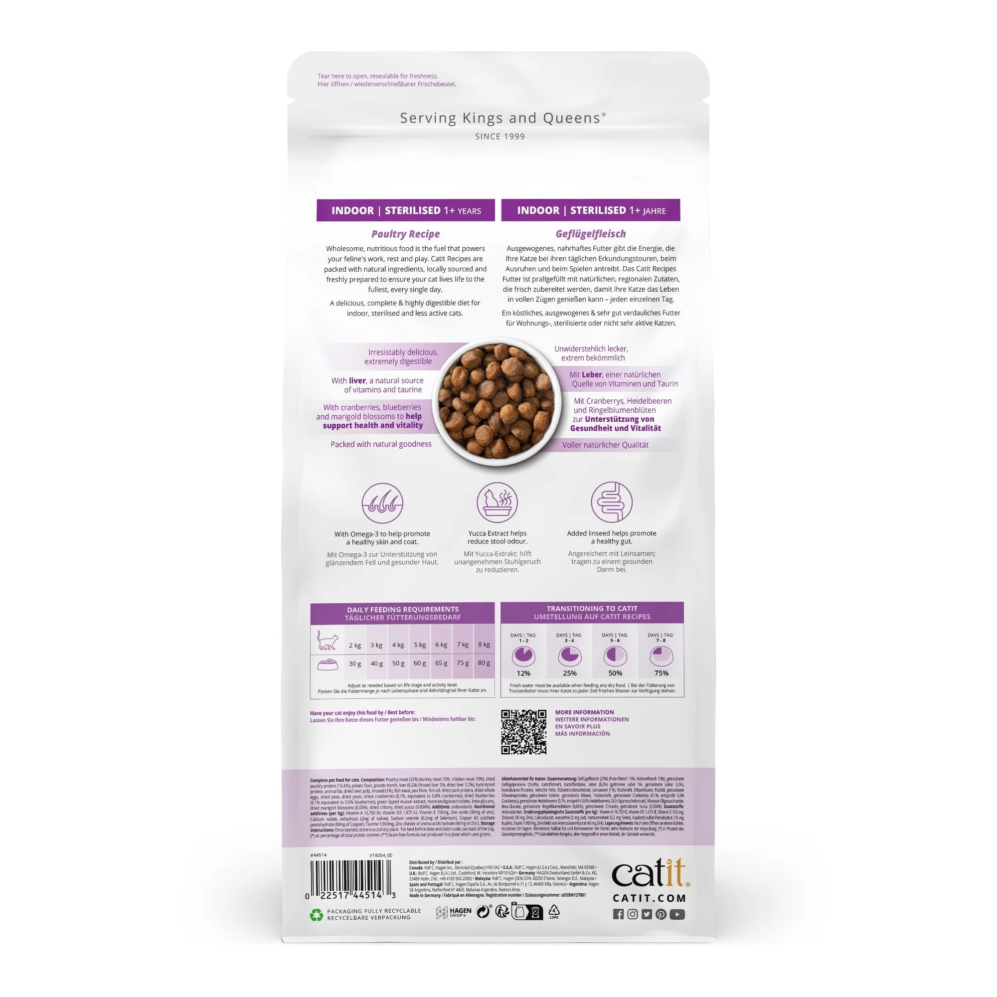Catit Recipes Dry Adult Indoor 2kg - Image 2