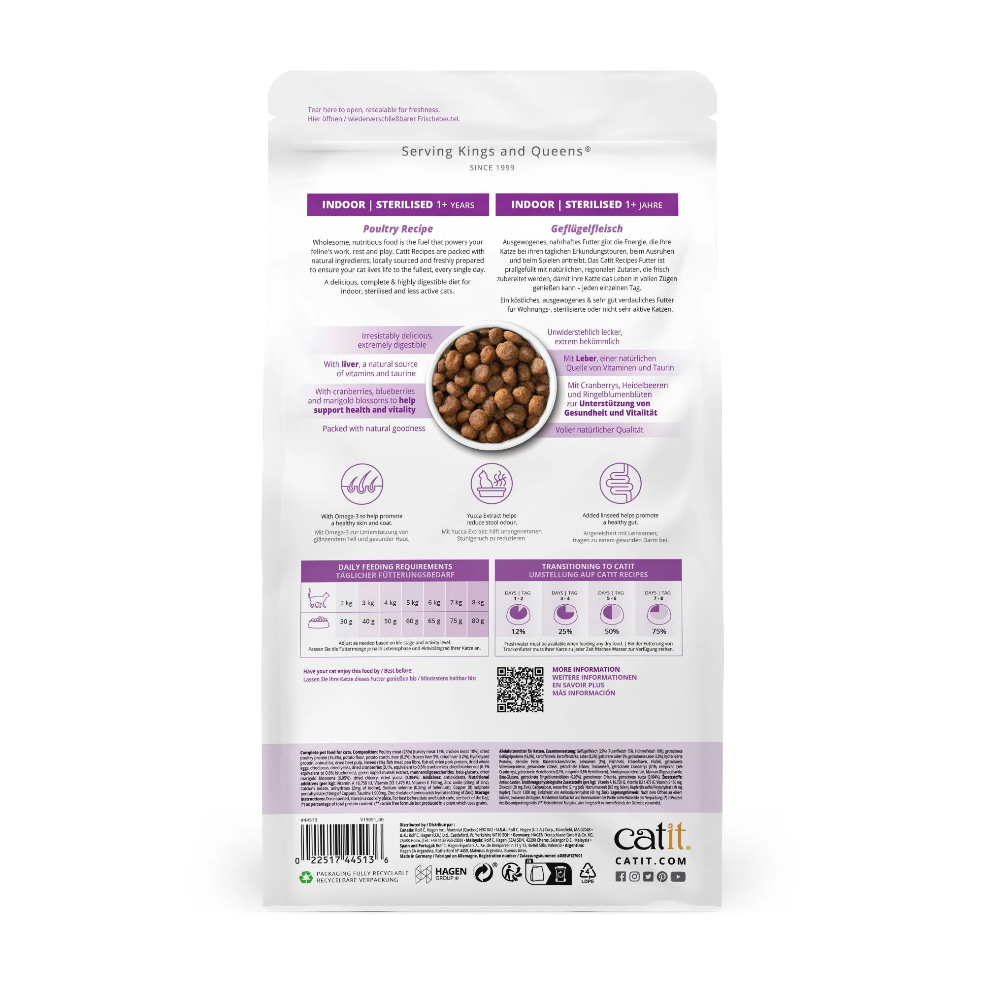 Catit Recipes Dry Adult Indoor 400g - Image 2
