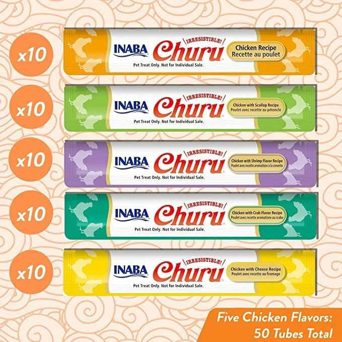 Churu 50 Pack Chicken Varieties - Image 2