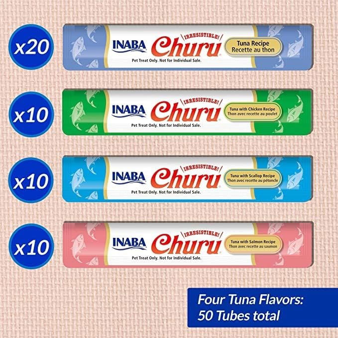 Churu 50 Pack Tuna Varieties - Image 2