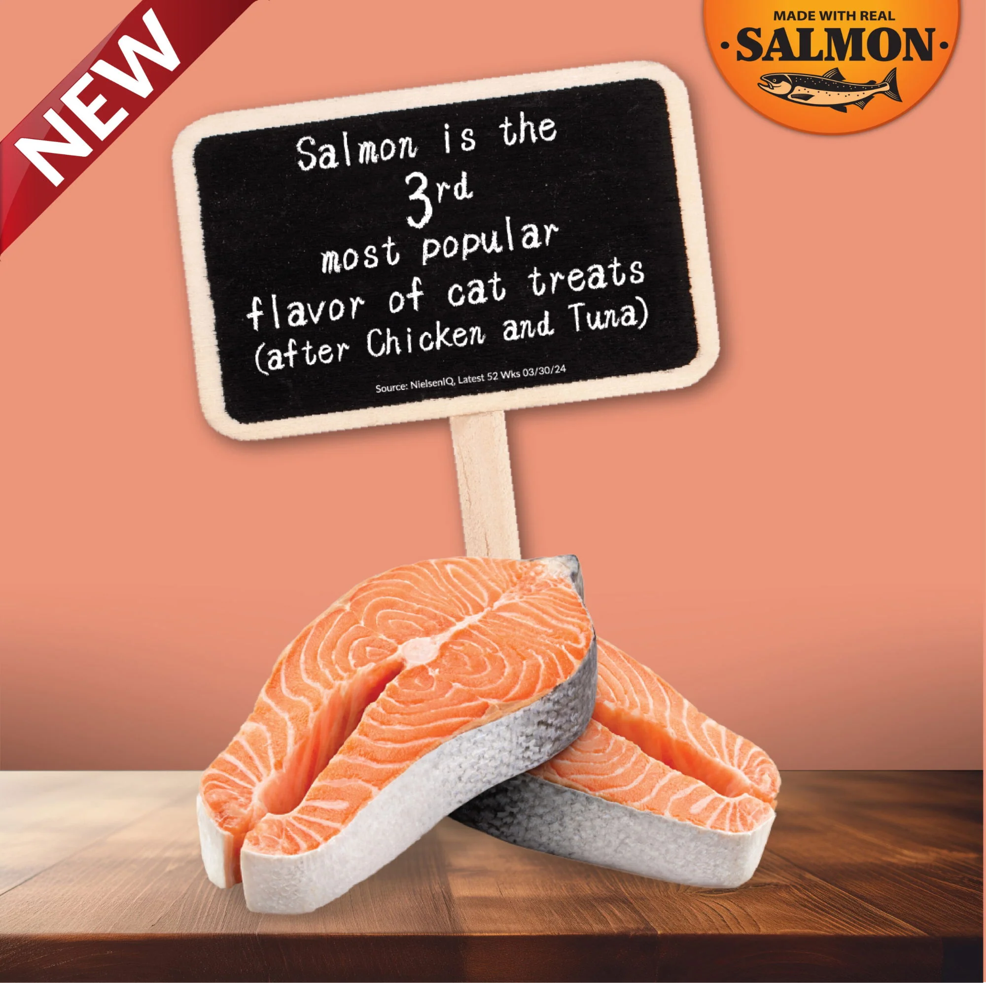 Churu Salmon Churu 4 Pack Salmon Recipe with Scallop Flavour - Image 2