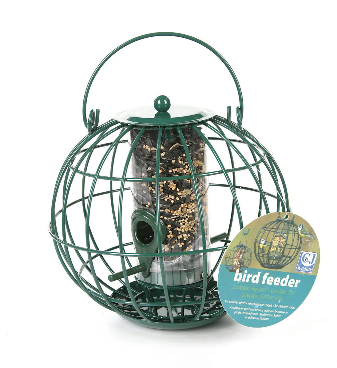 Cj London Globe Seed Feeder 21cm