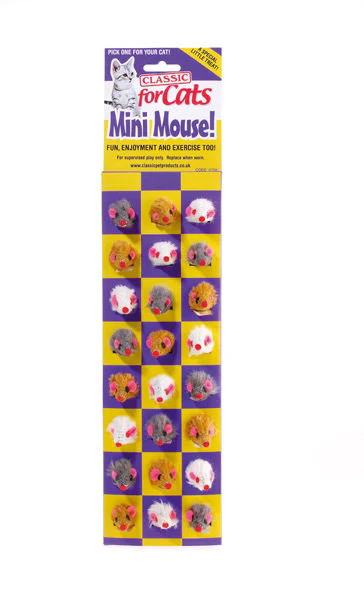 Classic Furry Mini Mouse 40mm