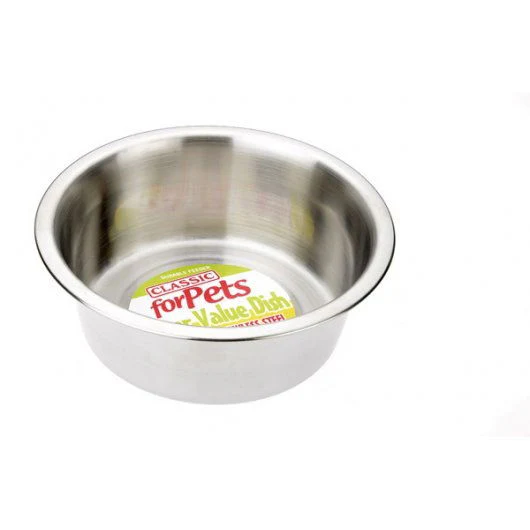 Classic Super Value S/Steel Dish 1900ml (210mm Dia)