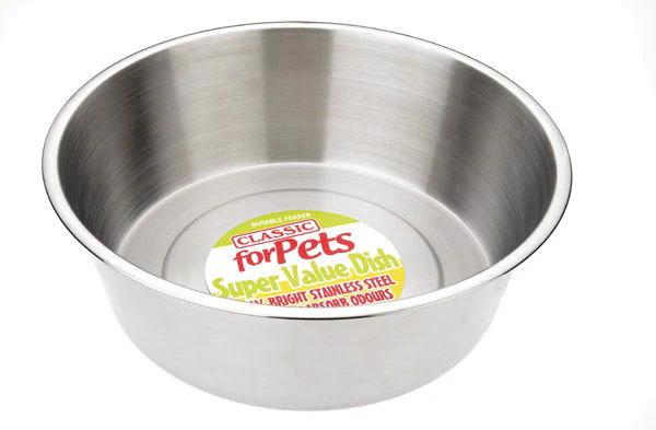 Classic Super Value S/Steel Dish 9500ml (360mm Dia)
