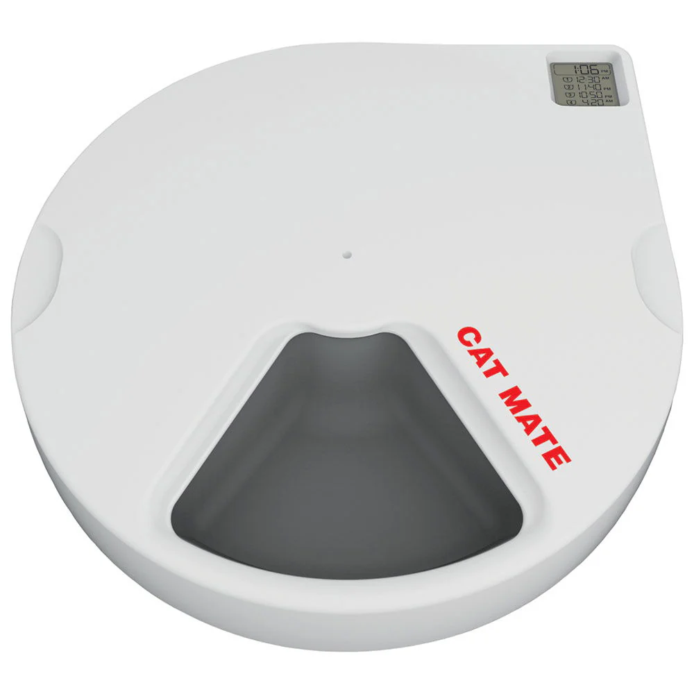 CM C500 5 Meal Automatic Pet Feeder with Digital Timer