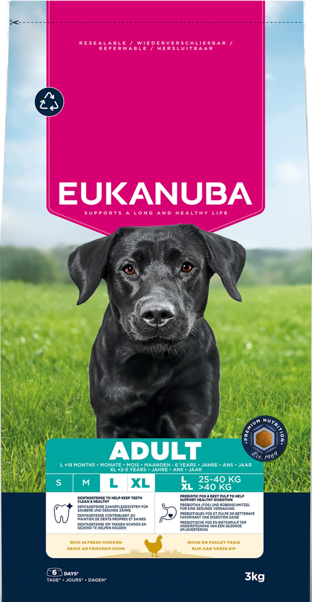 Eukanuba Dog Adult Large Chicken 3kg