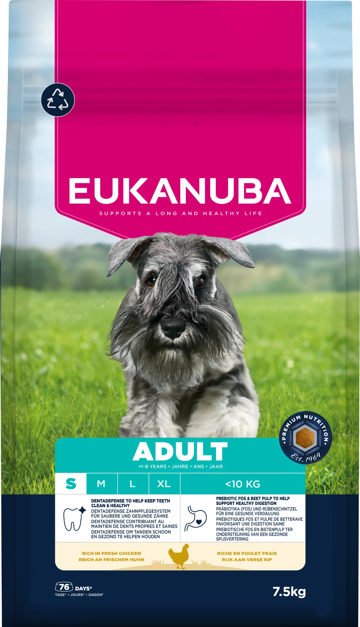 Eukanuba Dog Adult Small Chicken 7.5kg