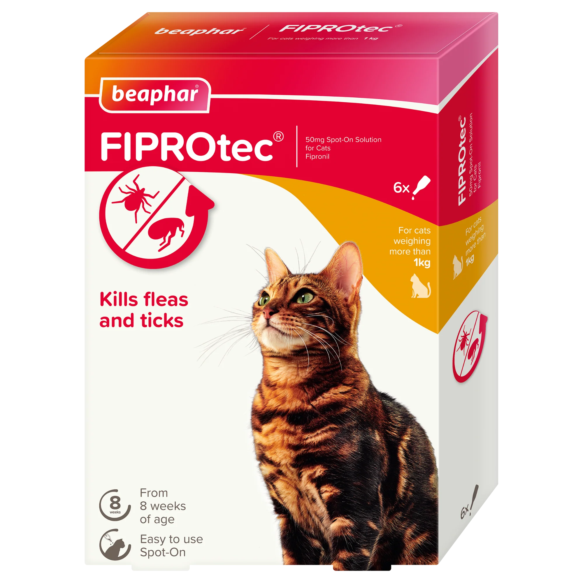 Fiprotec Spot On Cat 6 Treatment