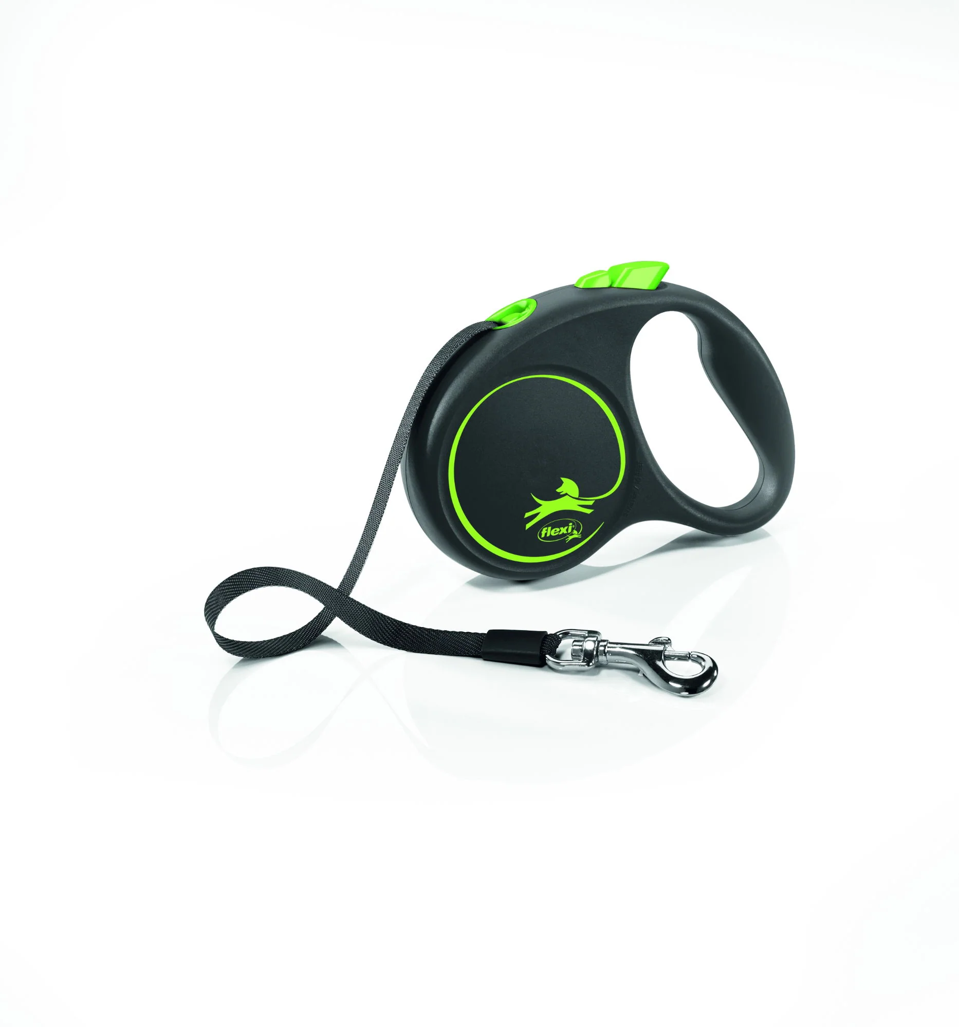 Flexi Black Design Tape S Green 5m 1-15kg