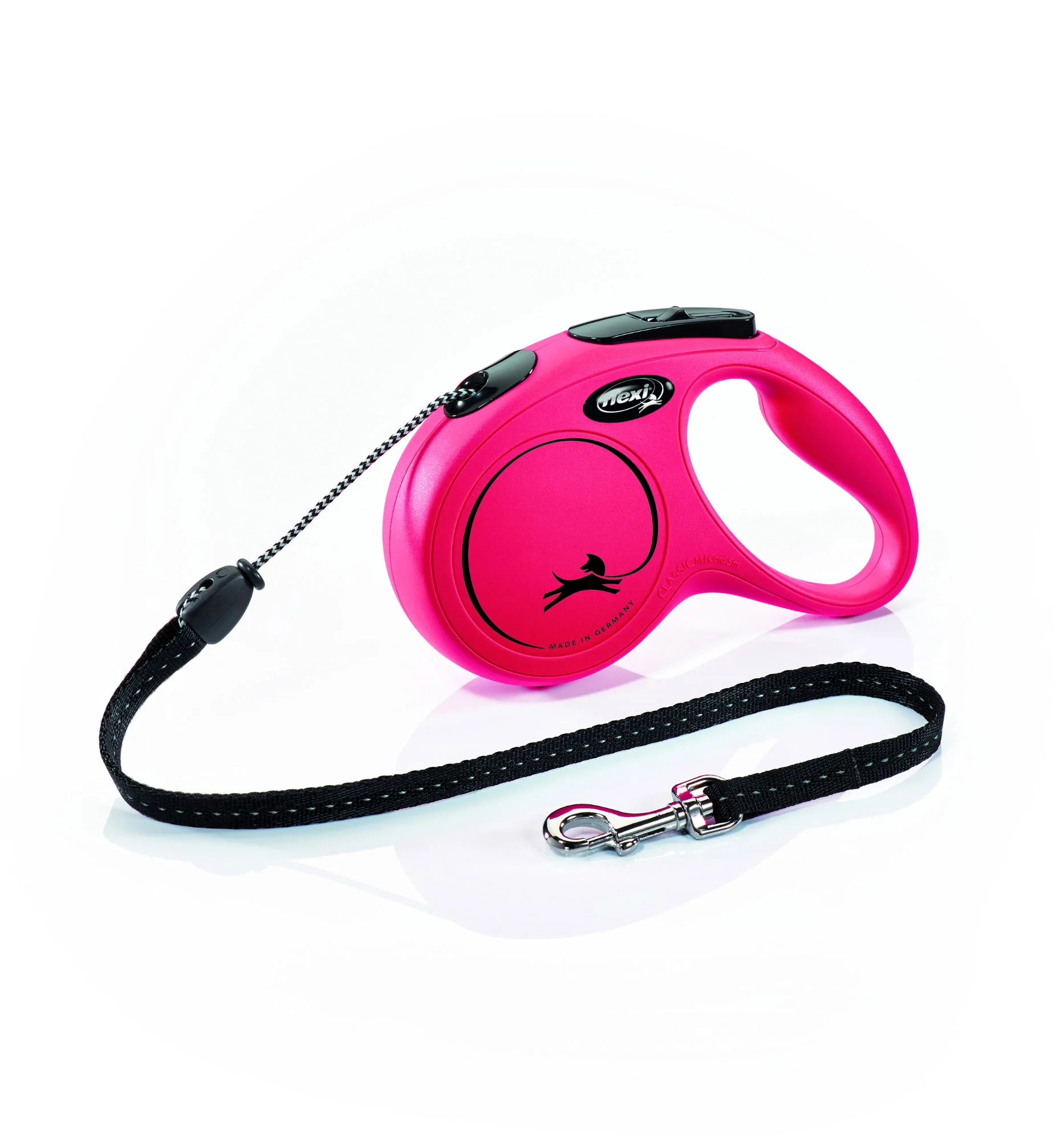 Flexi New Classic Cord M Red 5m 1-20kg