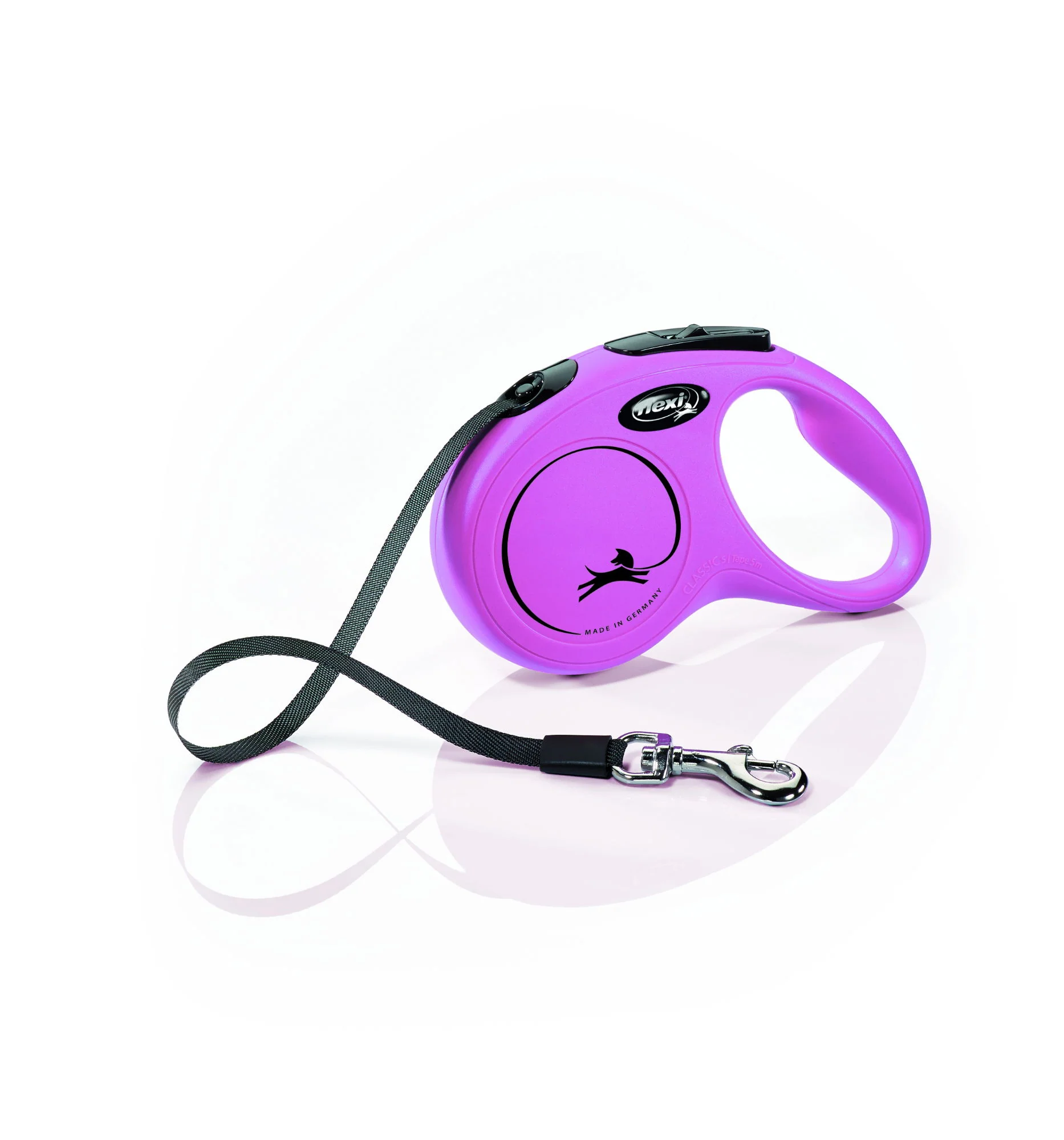 Flexi New Classic Tape S Pink 5m 1-15kg