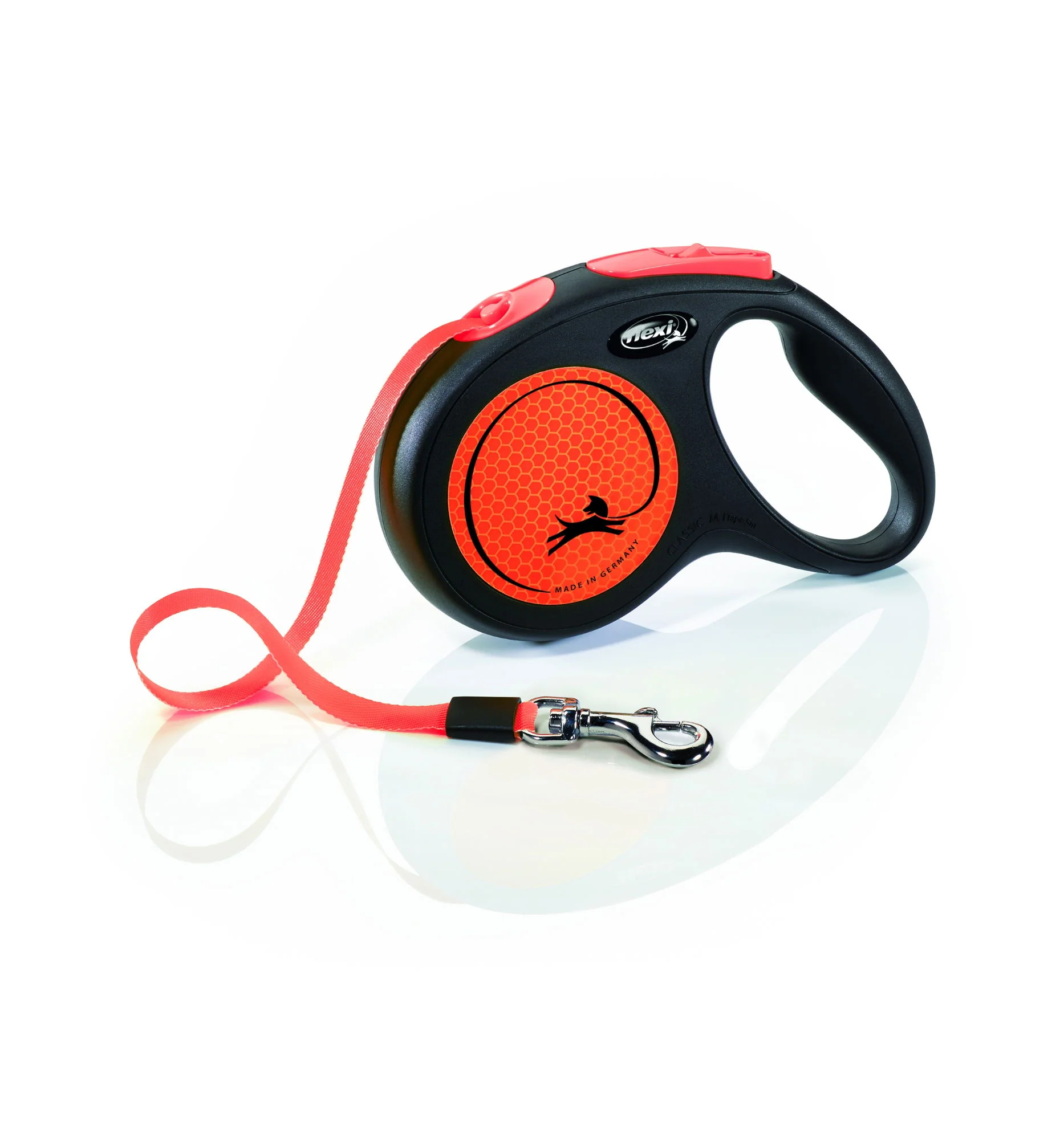 Flexi New Neon Tape M Orange 5m 1-25kg