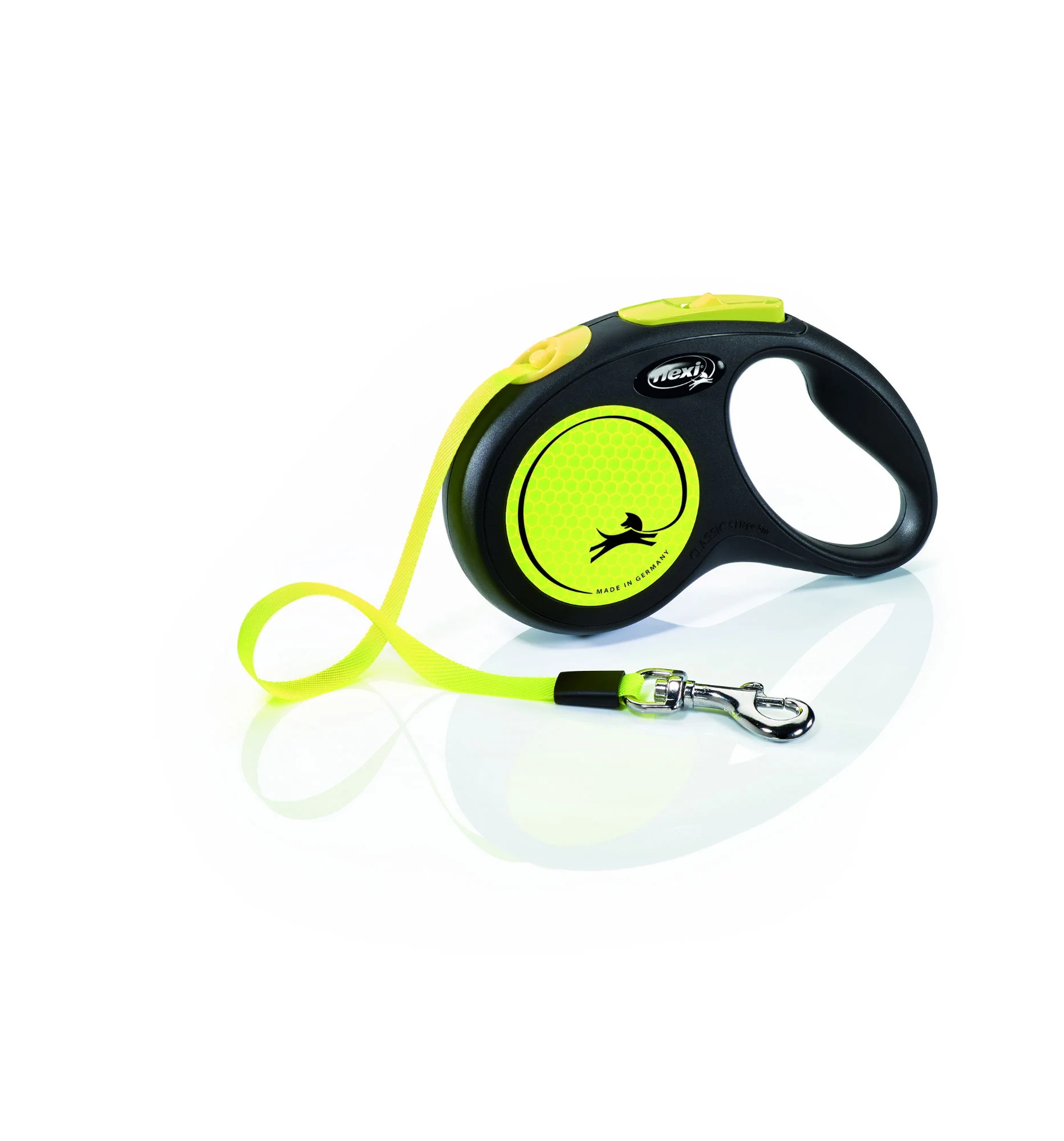 Flexi New Neon Tape S Yellow 5m 1-15kg