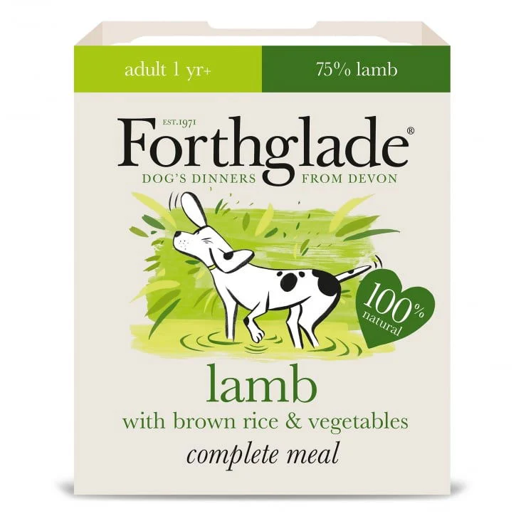 Forthglade Adult Comp Lamb Brown Rice & Veg 395g