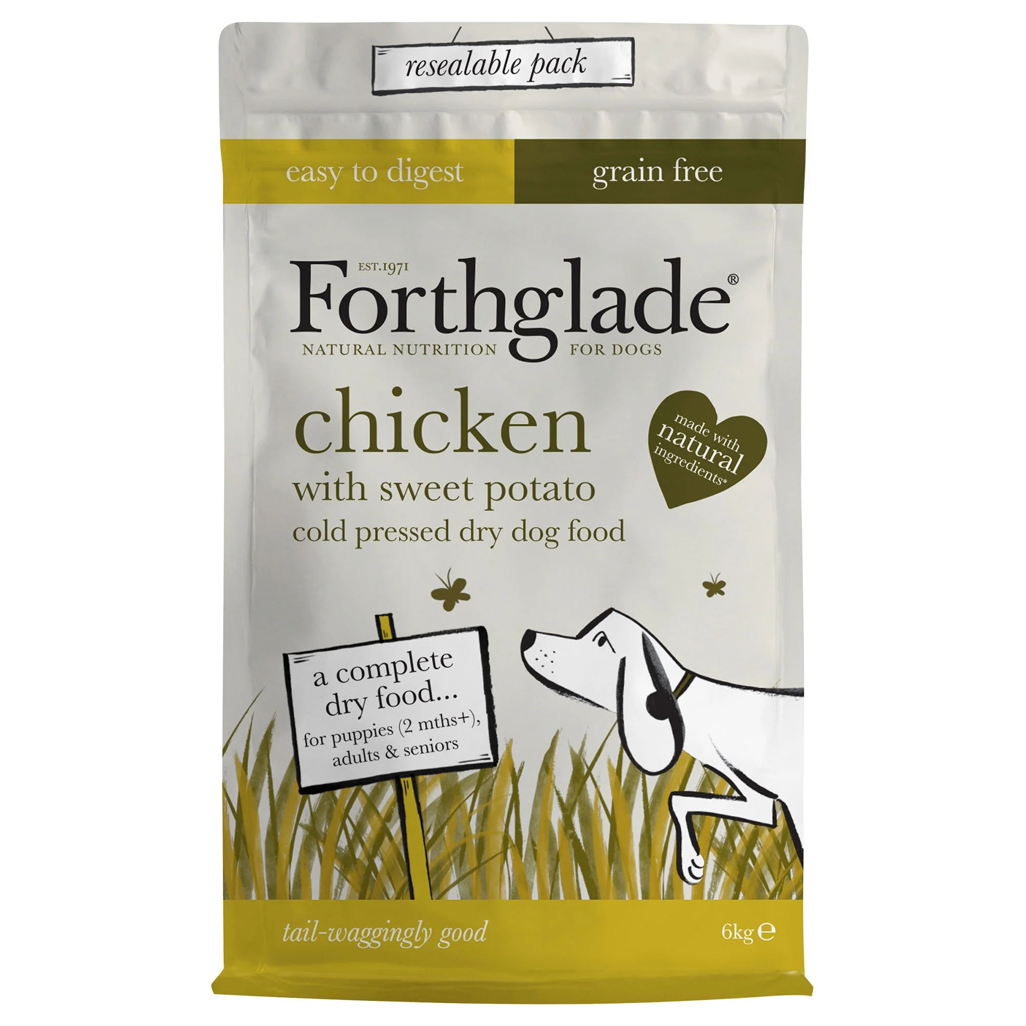 Forthglade Adult GF Cold Pressed Chicken 6kg - Image 3