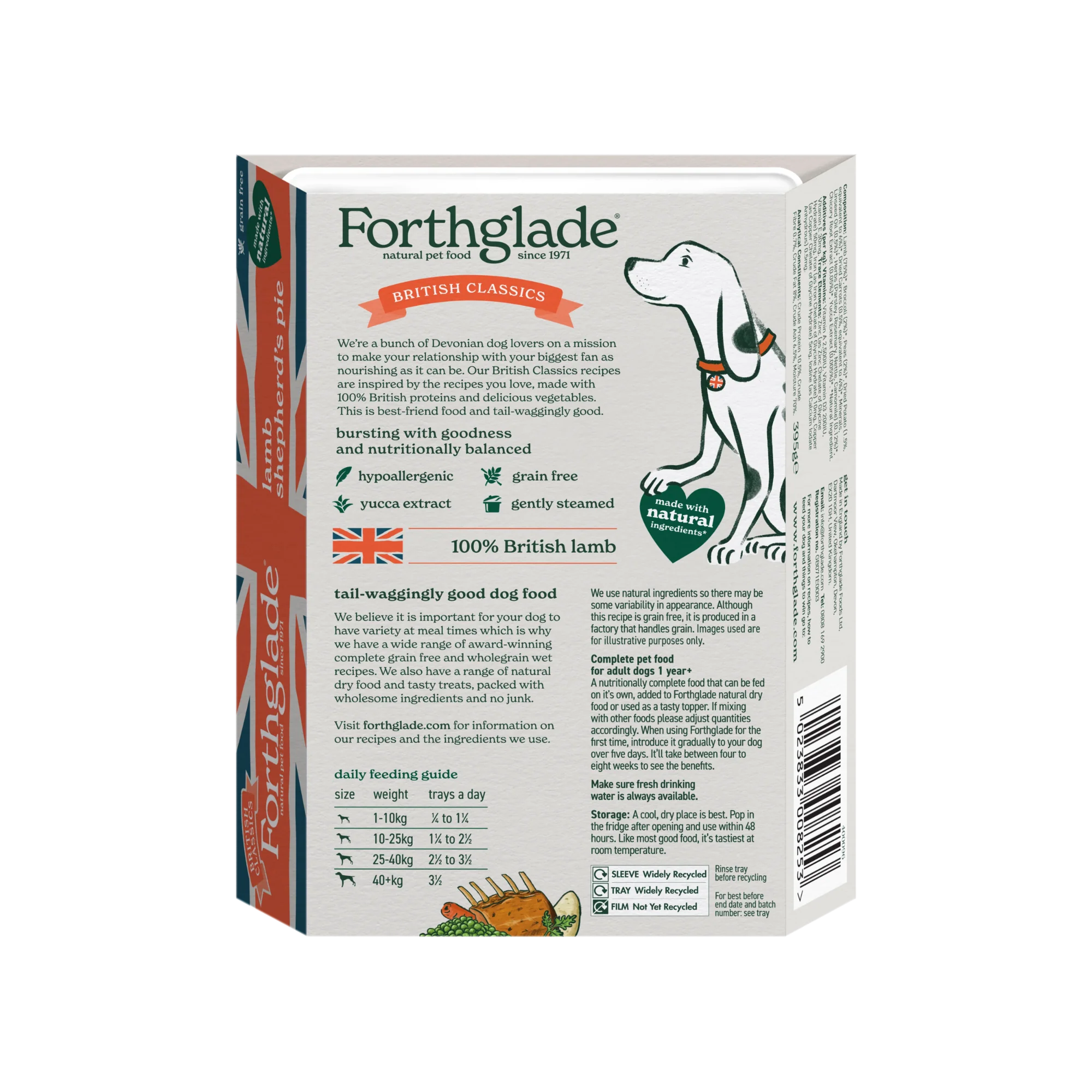 Forthglade Classics Lamb Shepherds Pie 395g - Image 2