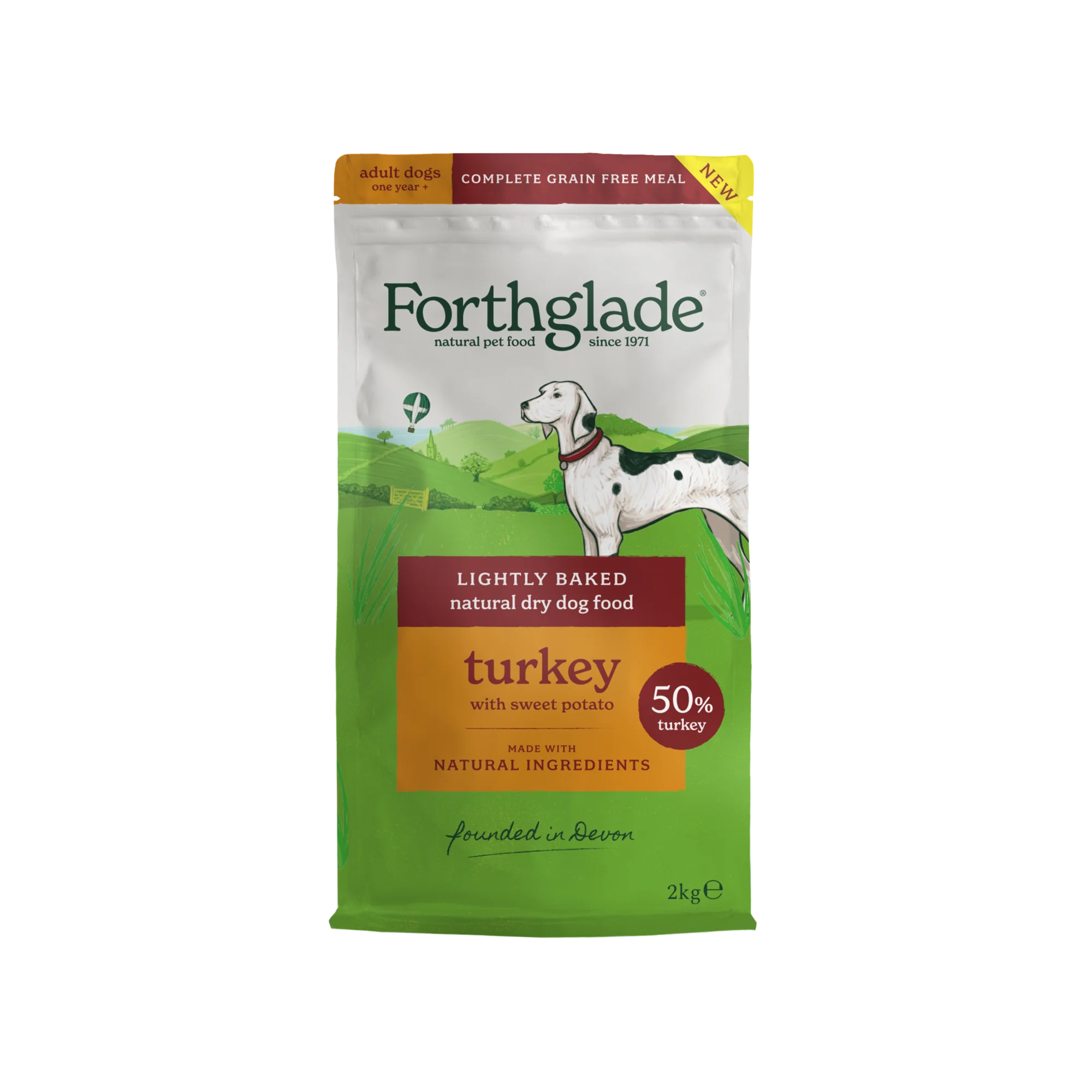 Forthglade Lightly Baked Turkey 2kg