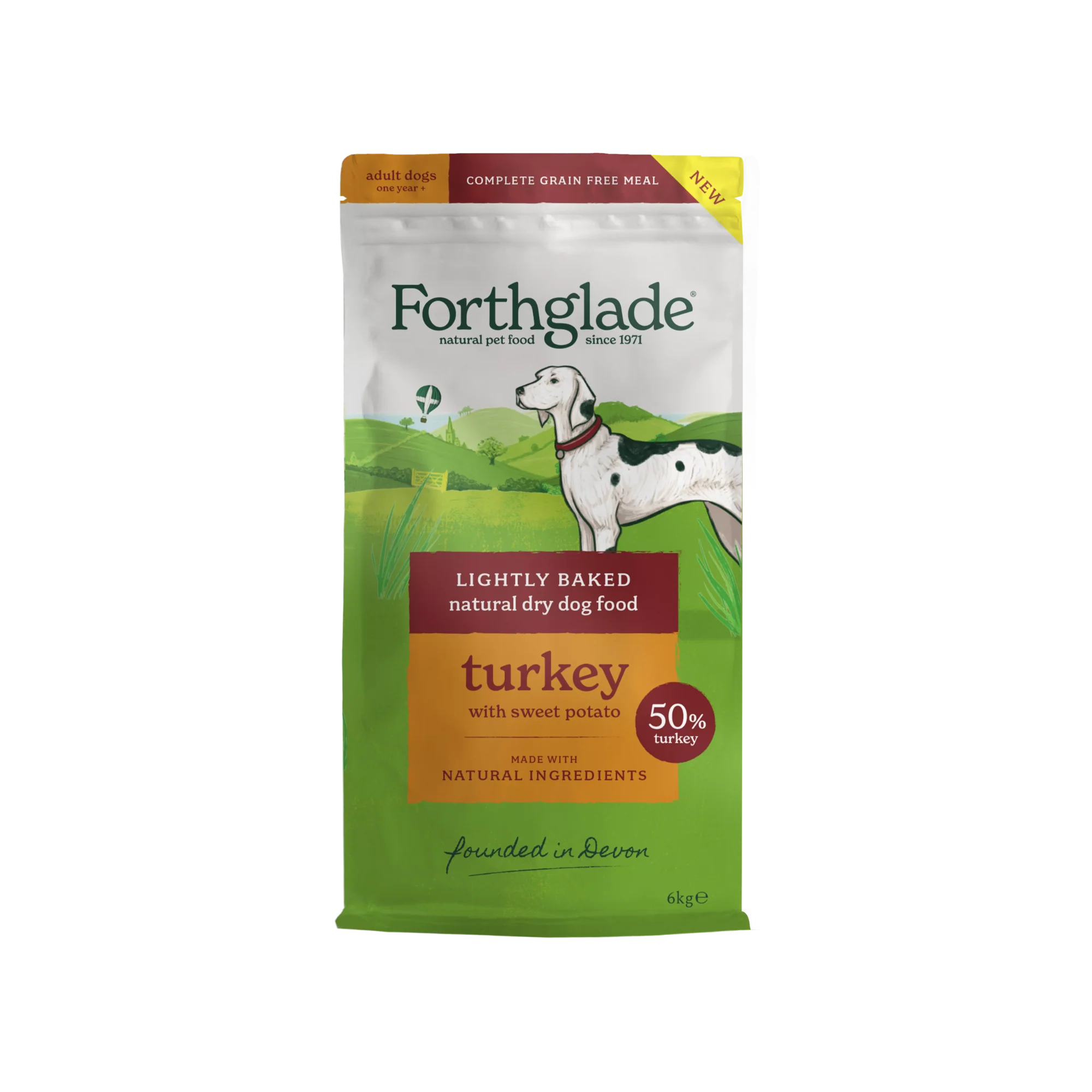 Forthglade Lightly Baked Turkey 6kg