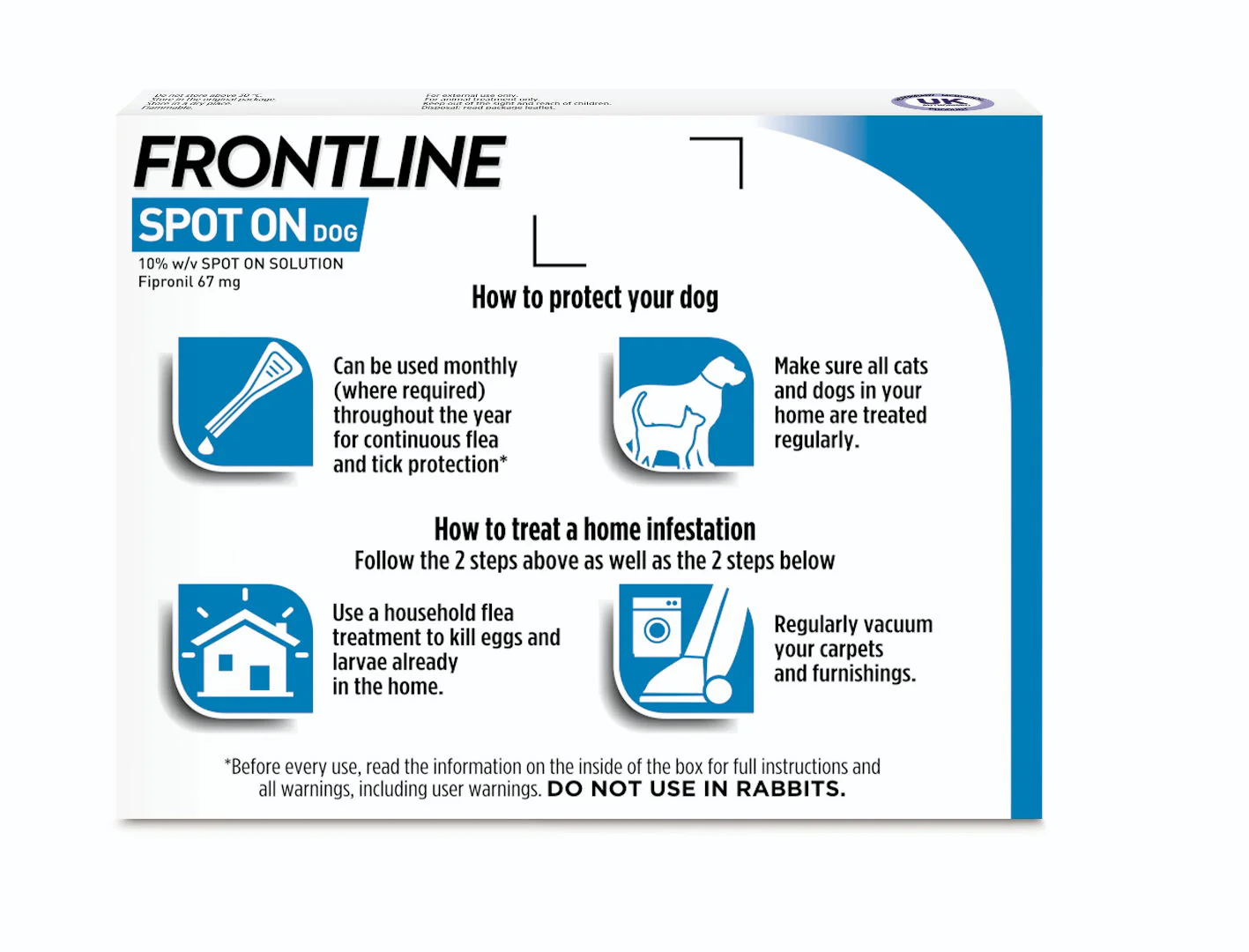 Frontline Spot On Sml Dog 0-10kg 3 Pipettes - Image 2