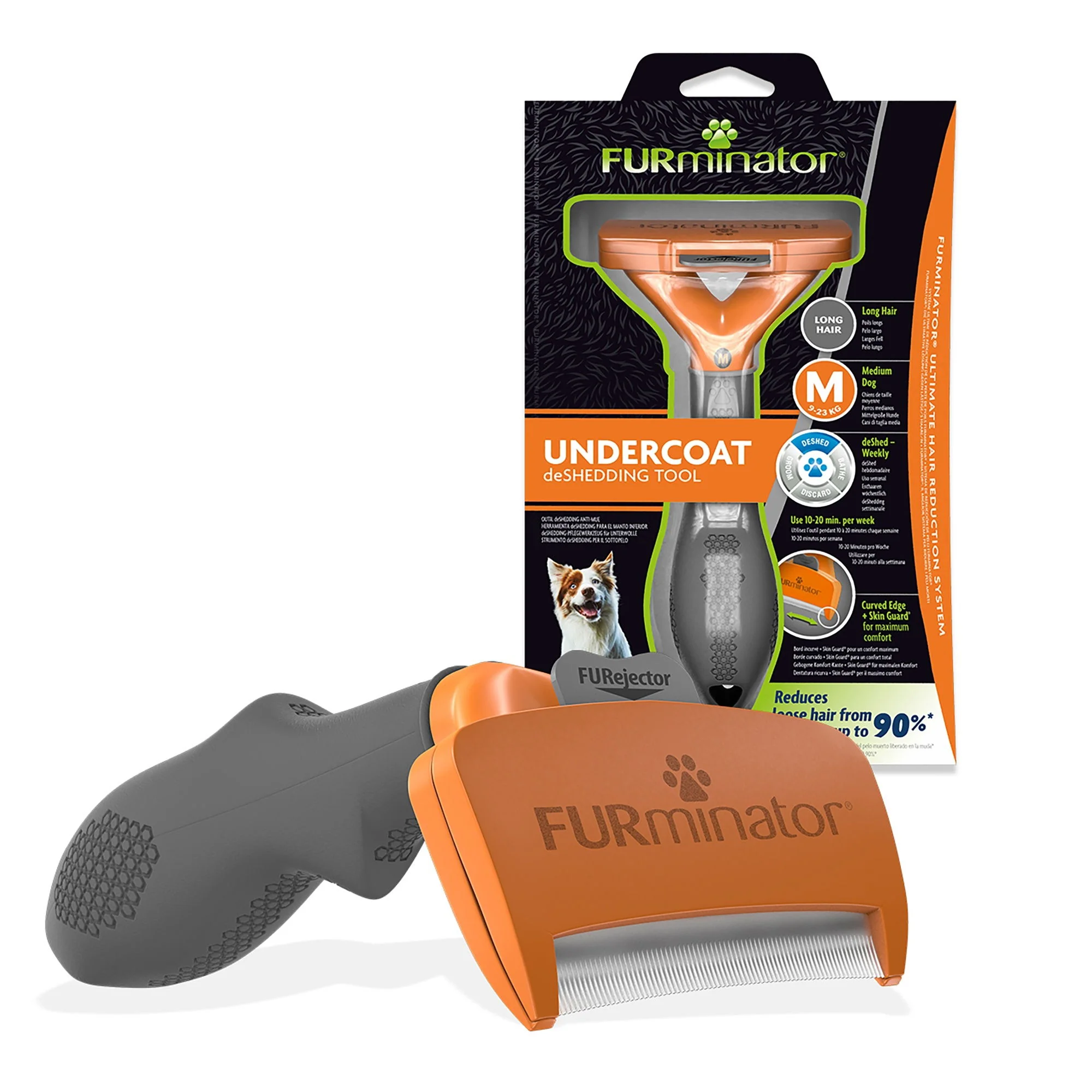 FURminator M Dog Undercoat Tool - Long Hair - Image 2