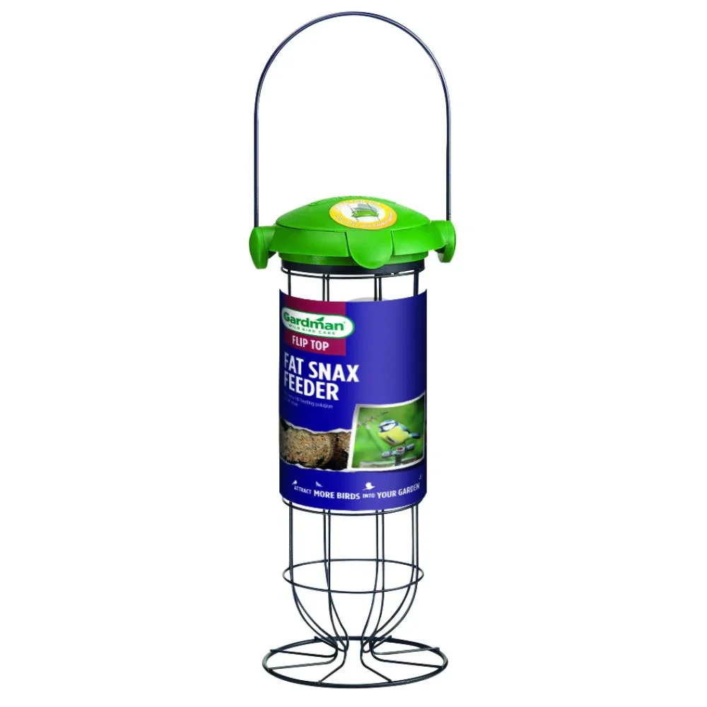 Gardman Flip Top Fat Snax Feeder