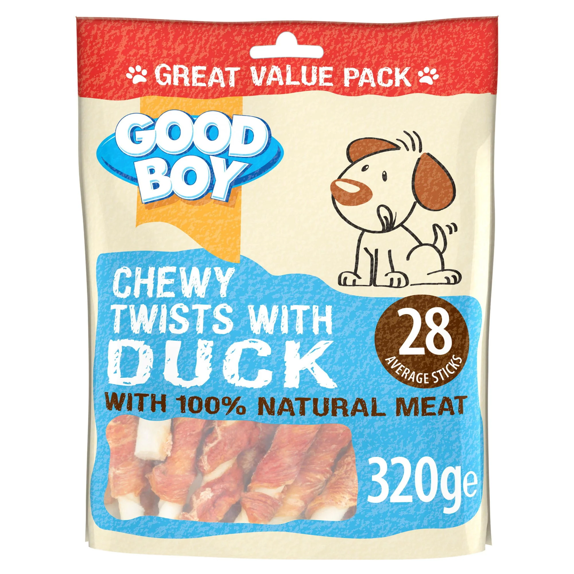 Good Boy Duck Twists 320g