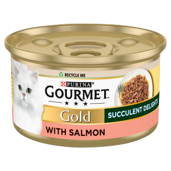 Gourmet Gold Succulent Delights Adult Cat Sal12x85g