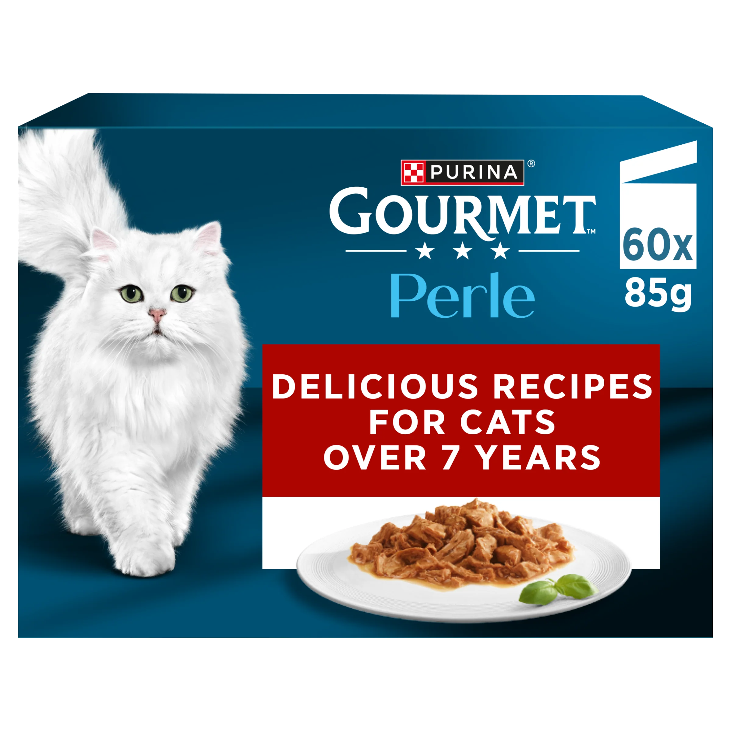 Gourmet Perle Chef Collection Senior 7+ 60x85g
