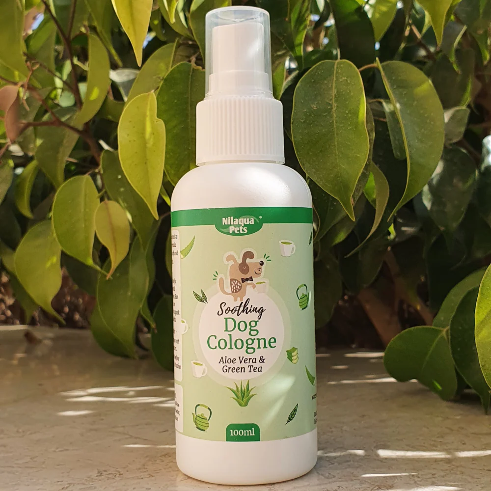 Green Tea and Cucumber Dog Cologne 100ml - Image 3