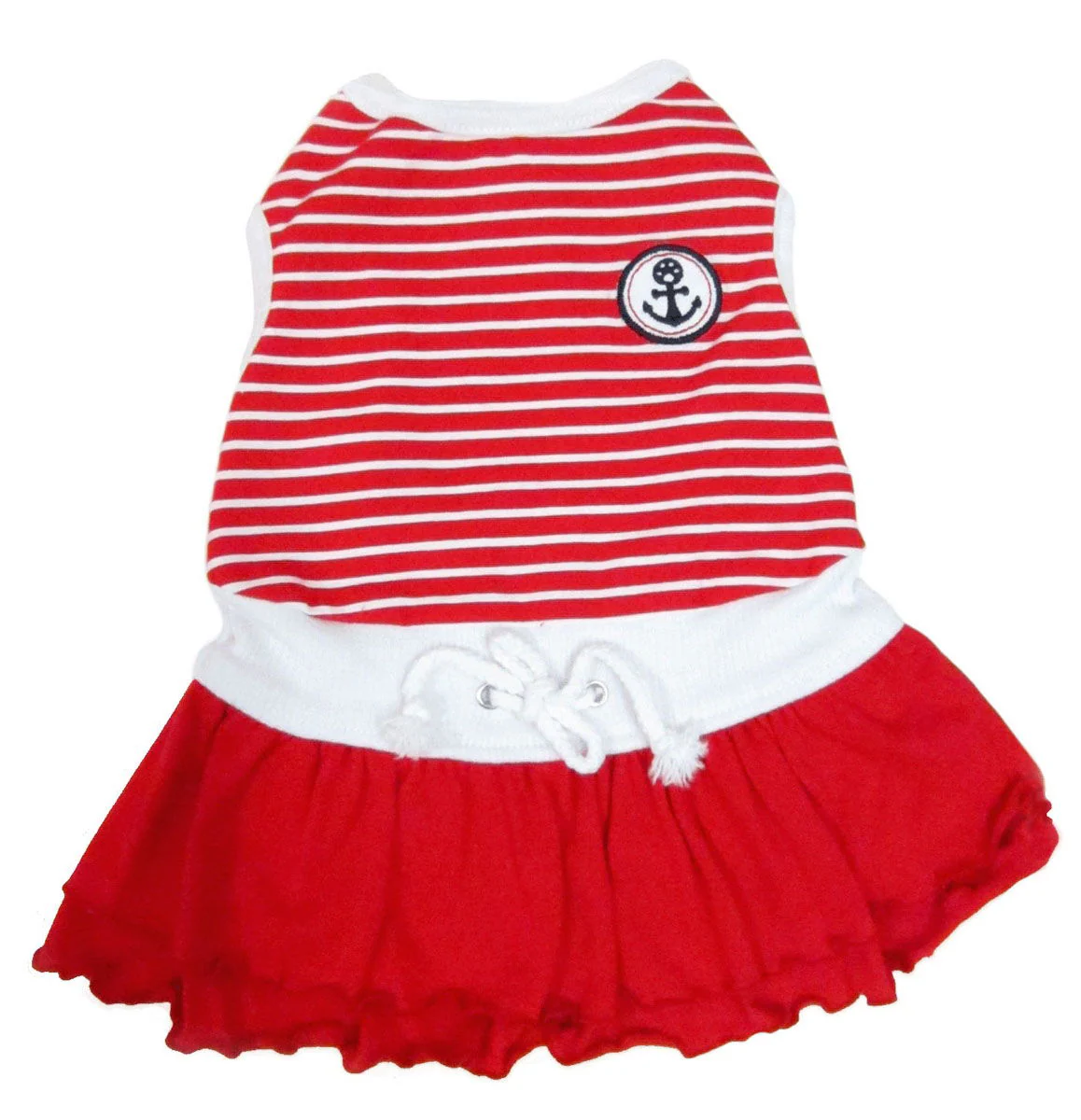 Happy Puppy Sporty Sailor Dress Small