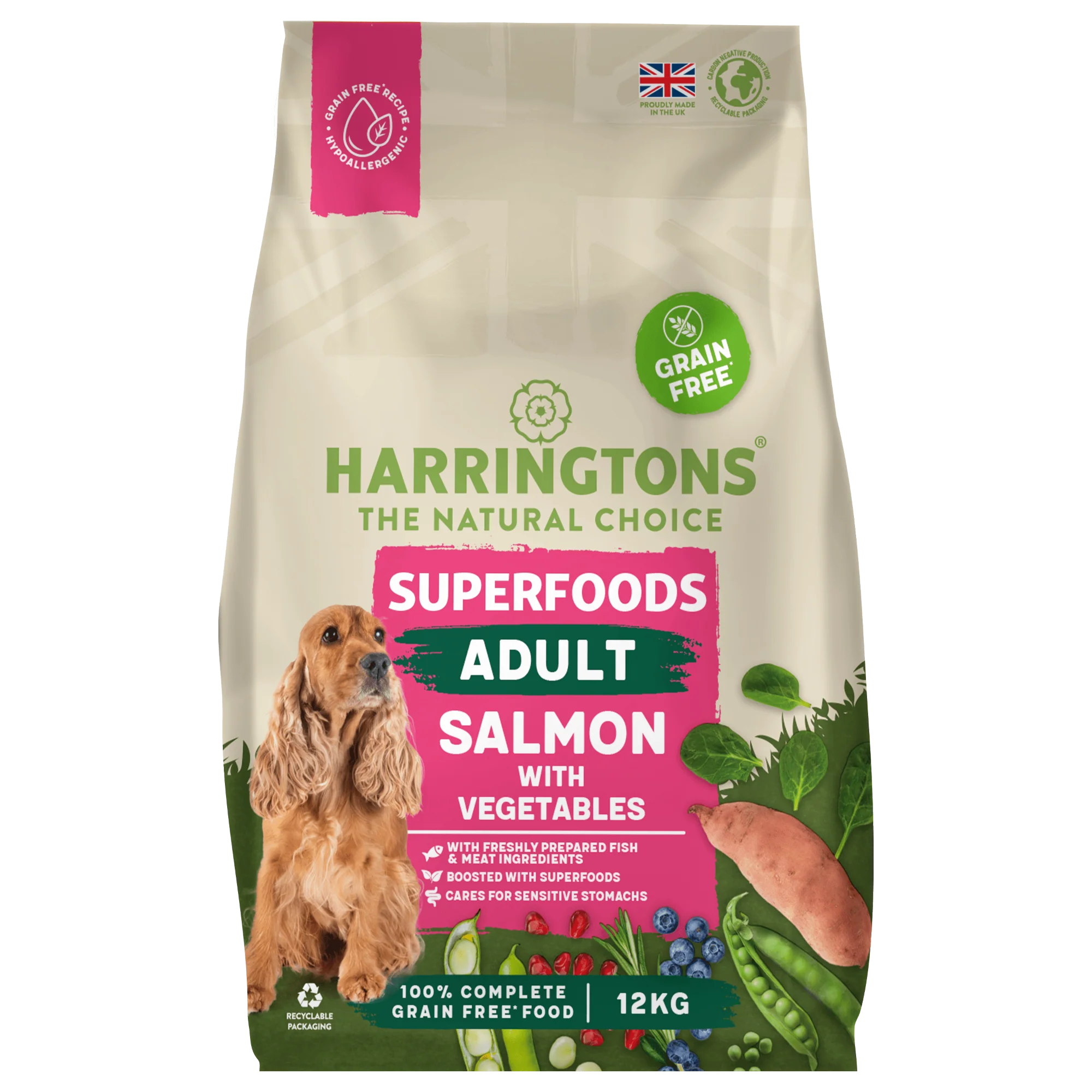 Harrington's Grain Free Superfoods Salmon 12kg