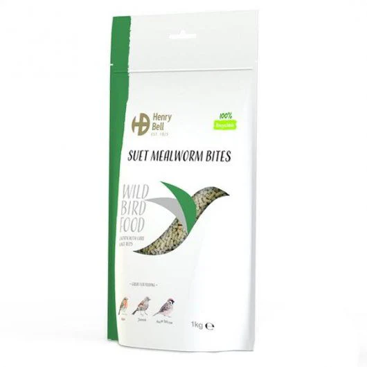 Henry Bell Suet Mealworm Bites 1kg