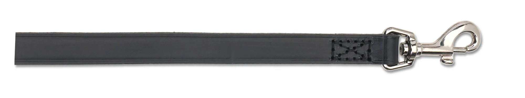 Heritage Leather Lead Black 19mm X1m