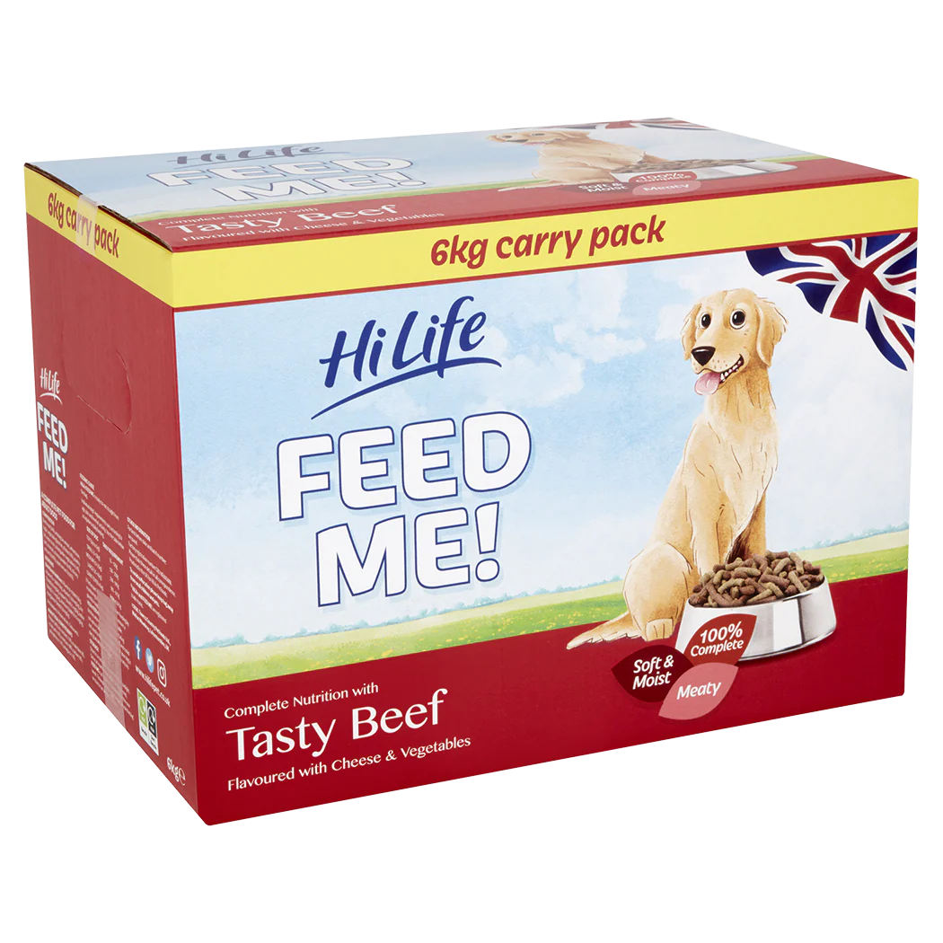 Hilife Complete Moist Mince Dog Beef & Cheese 6kg