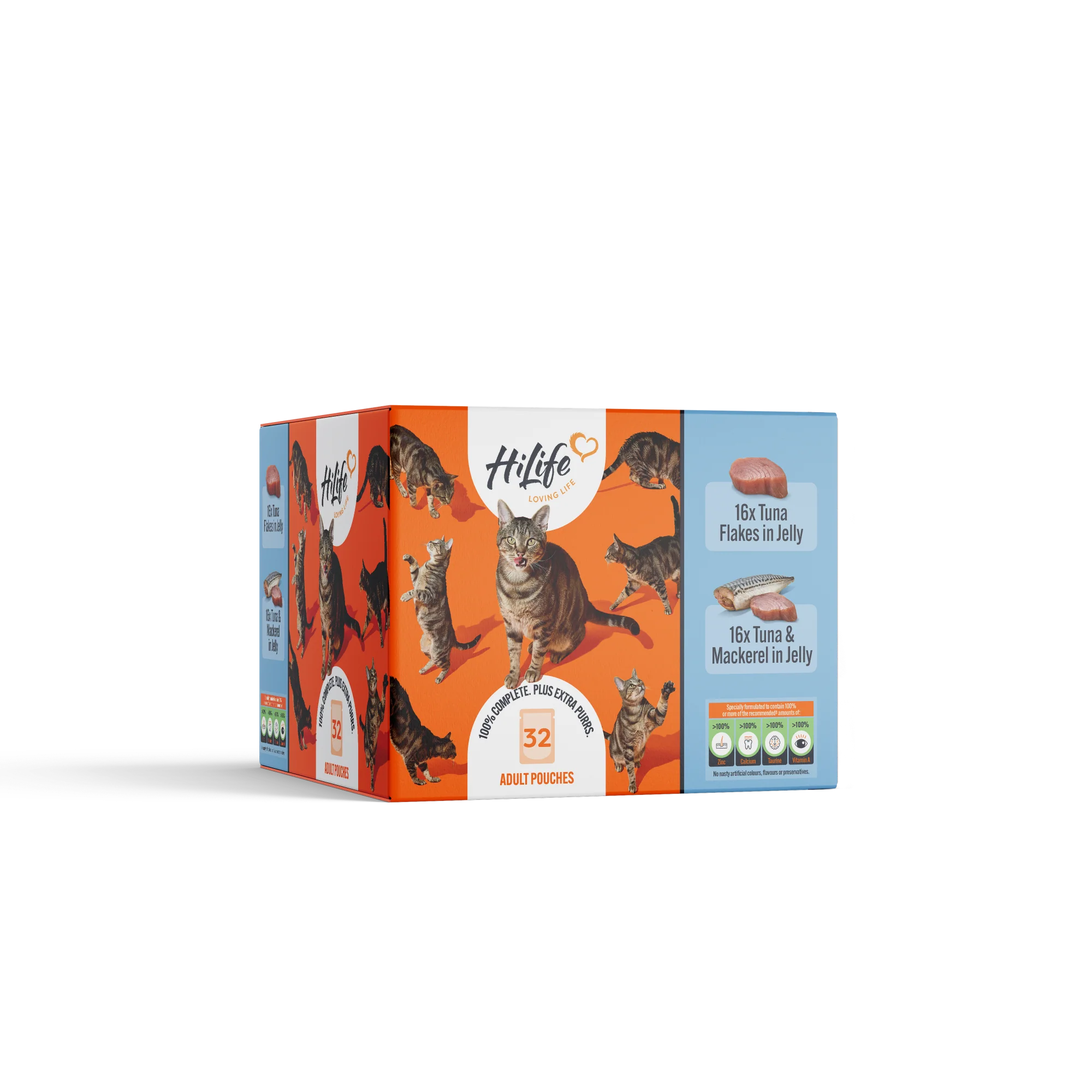 Hilife Natural Cat Pch The Big Tuna One In Jelly 32x70g