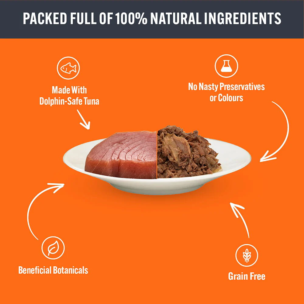 Hilife Natural Cat Pch The Big Tuna One In Jelly 32x70g - Image 3