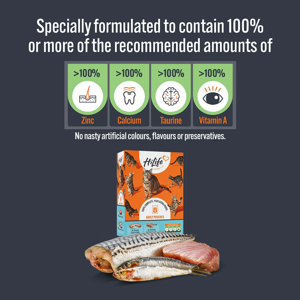 Hilife Natural Cat Pch The Fishy One In Jelly 8x70g - Image 3