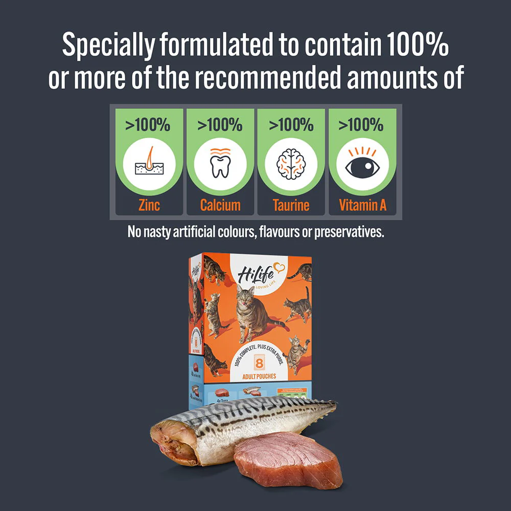Hilife Natural Cat Pch The Tuna One In Jelly 8x70g - Image 4