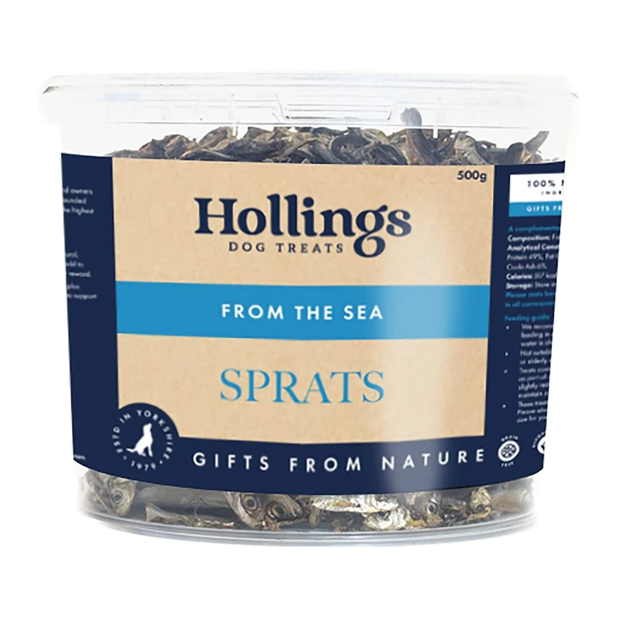 Hollings Tub of Sprats 500g