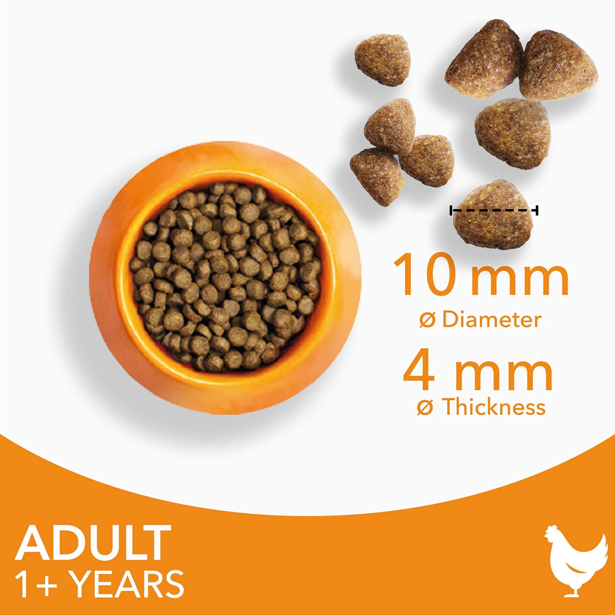 Iams Vitality Adult Cat With Fresh Chicken 800g - Image 4