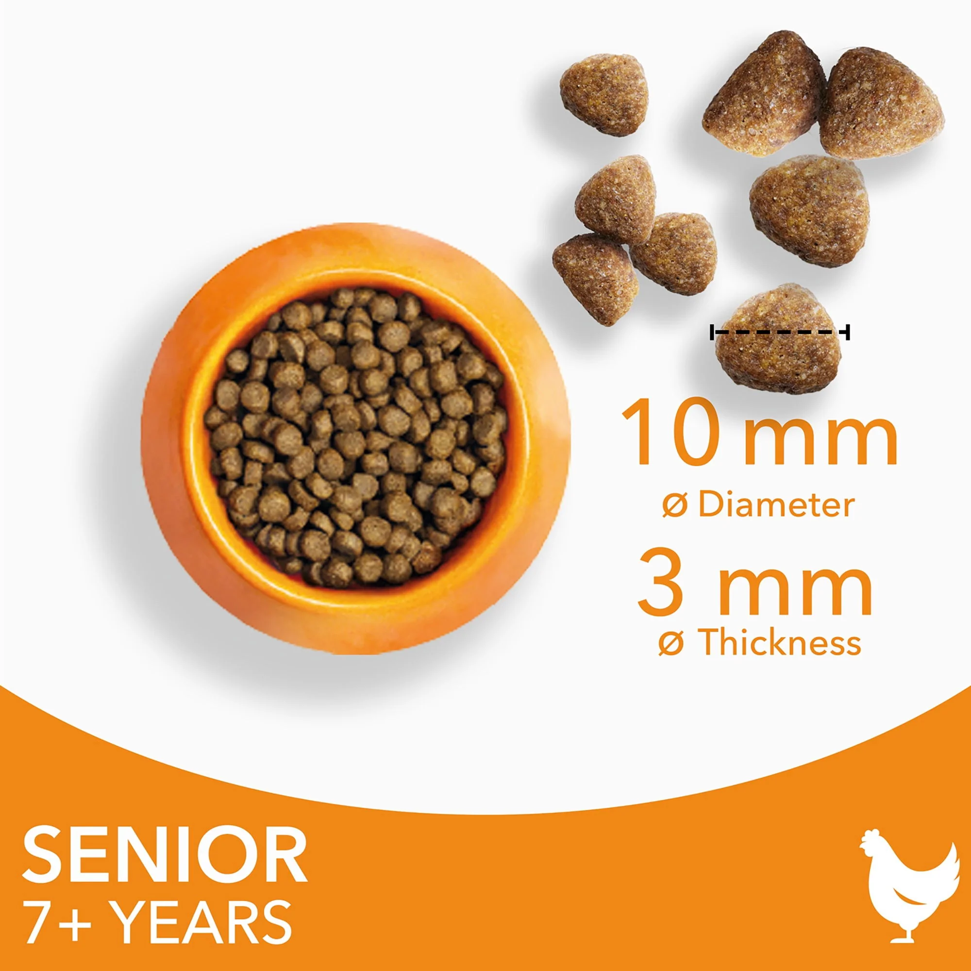 Iams Vitality Senior Cat With Fresh Chicken 2kg - Image 4