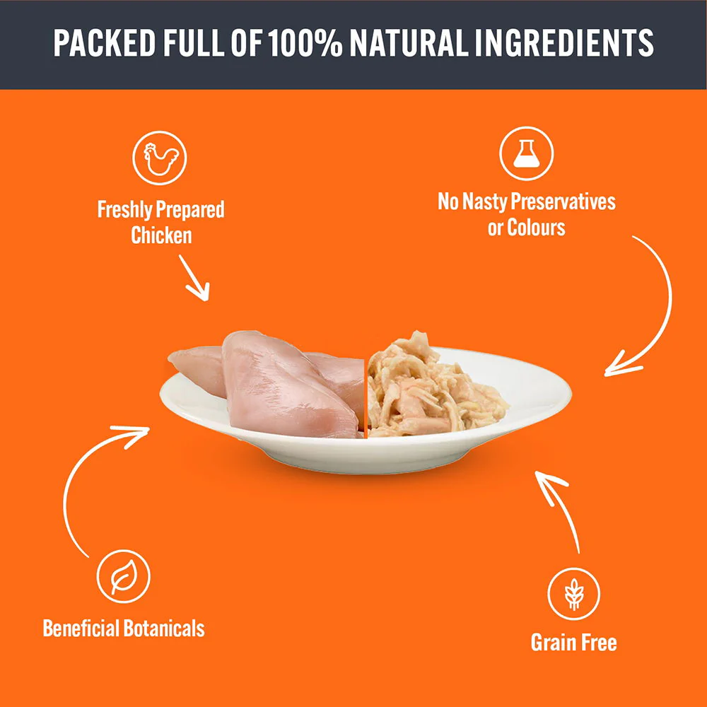 It's Only Natural Cat Lux Chicken Breast In Sauce 70g - Image 3
