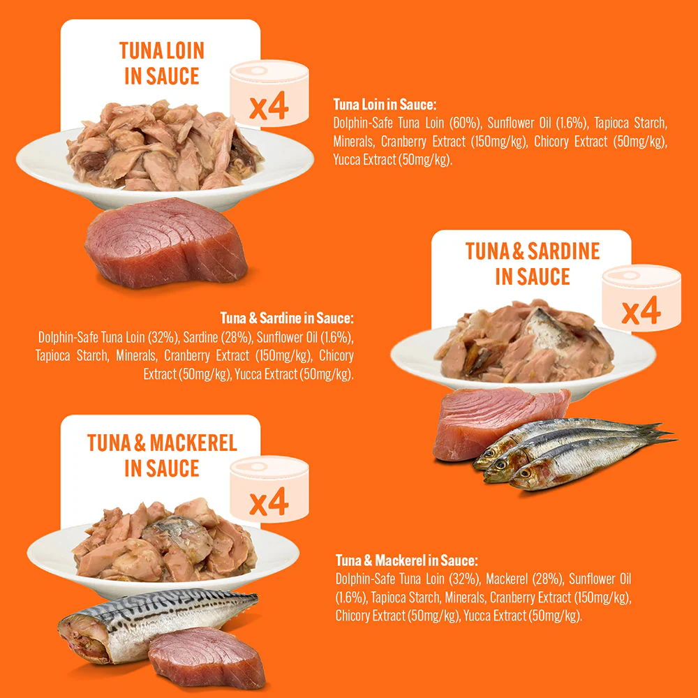 It's Only Natural Cat Lux Fish Selection 12x70g - Image 2