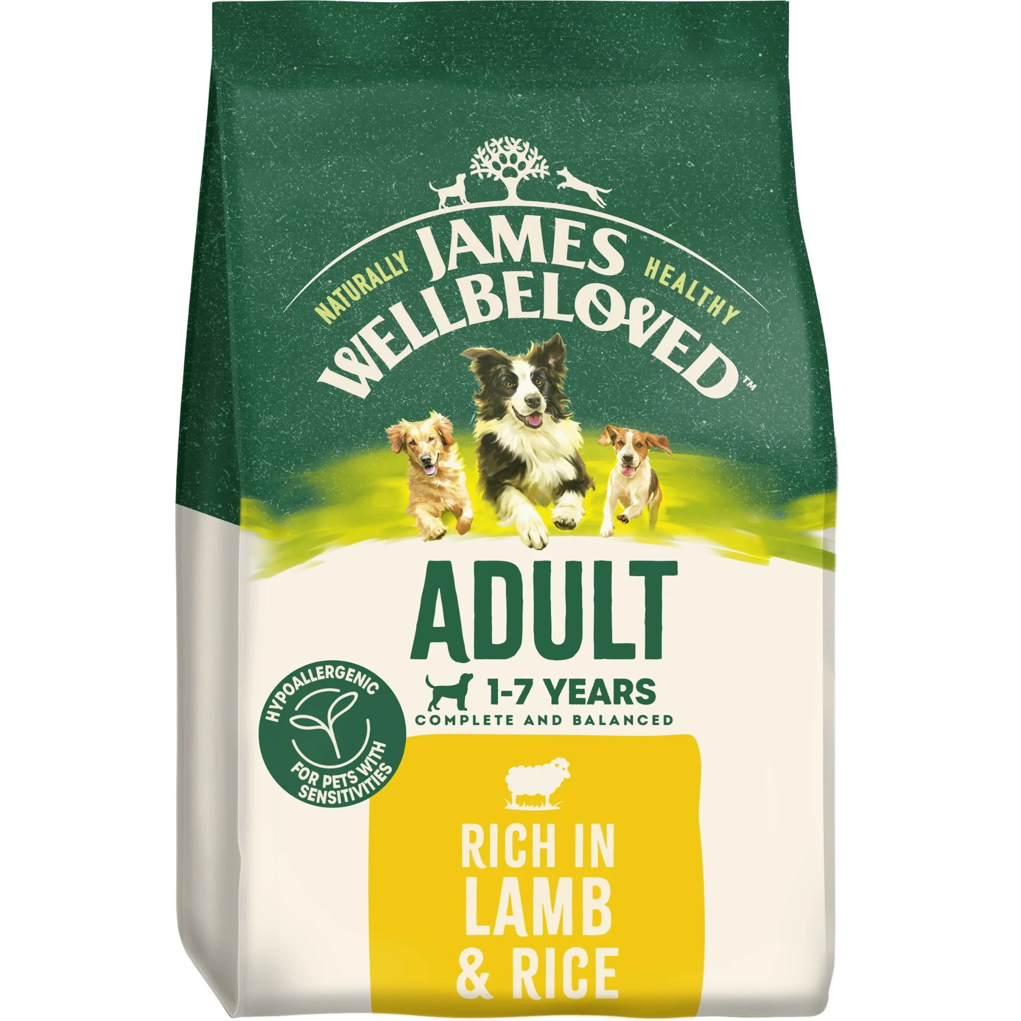 James Wellbeloved Dry Dog Adult Lamb & Rice 15kg - Image 2