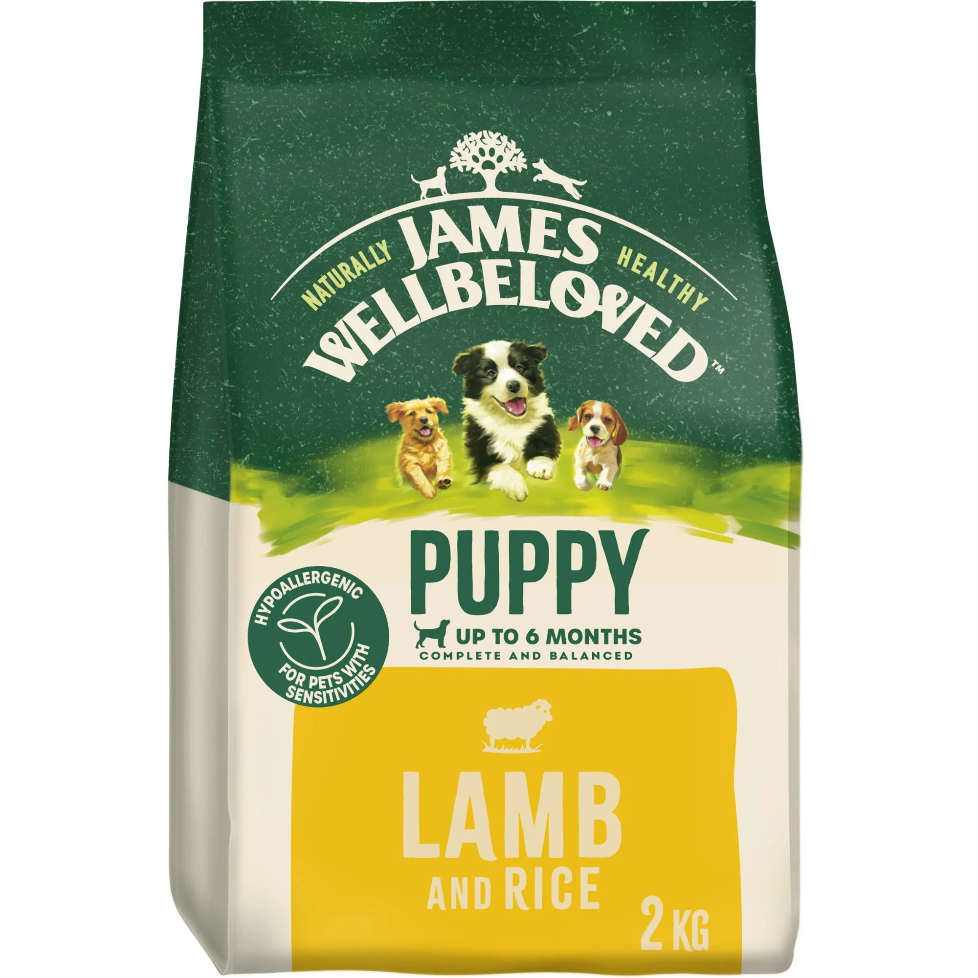 James Wellbeloved Dry Dog Adult Lamb & Rice 2kg - Image 2