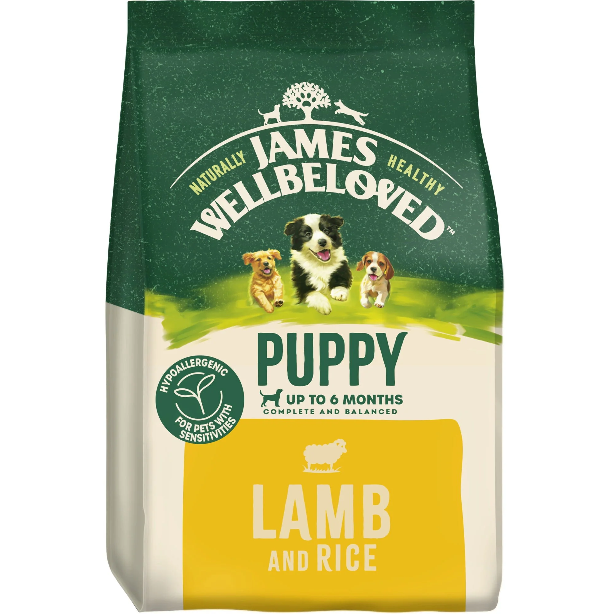 James Wellbeloved Dry Dog Puppy Lamb & Rice 2kg - Image 3